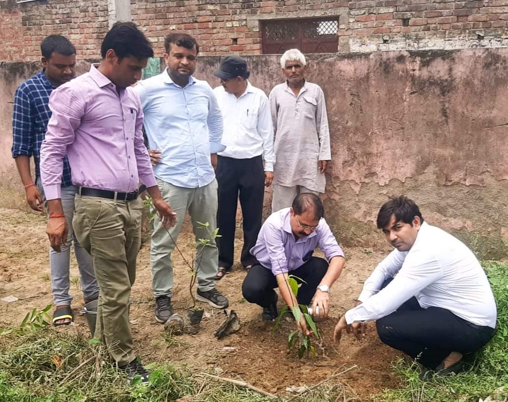 सराय भूपत व जैनपुर नागर में वन महोत्सव के अंतर्गत पौधरोपण कार्यक्रम आयोजित